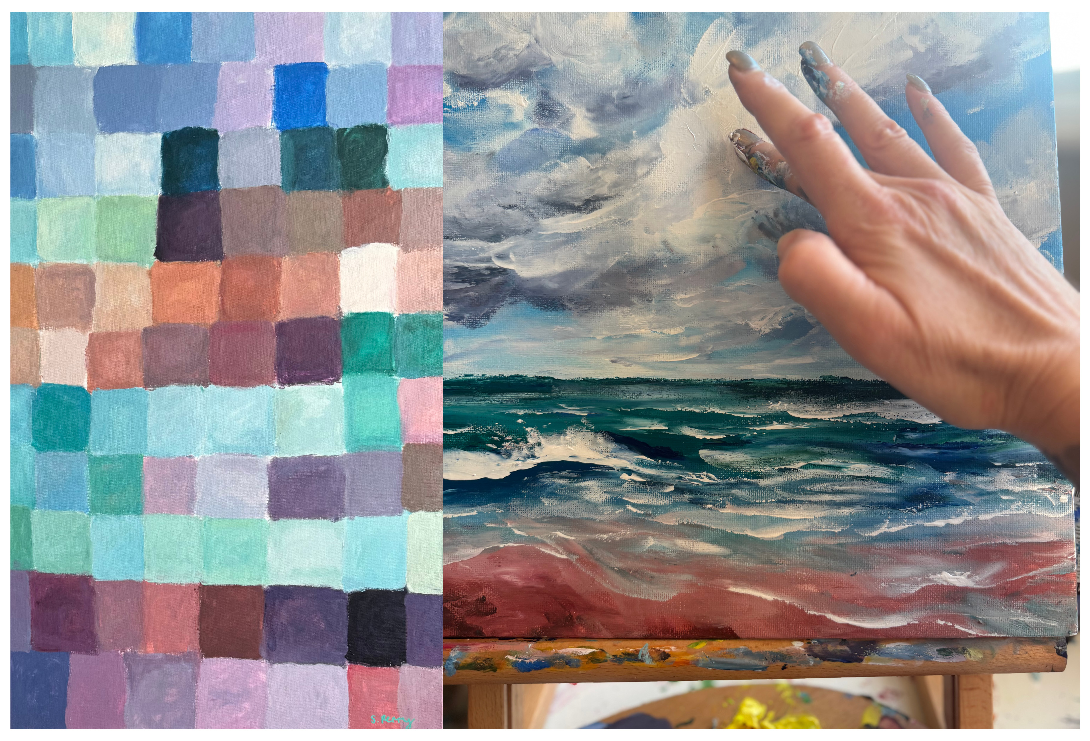 Hand Painting Landscapes with Shelley Perry